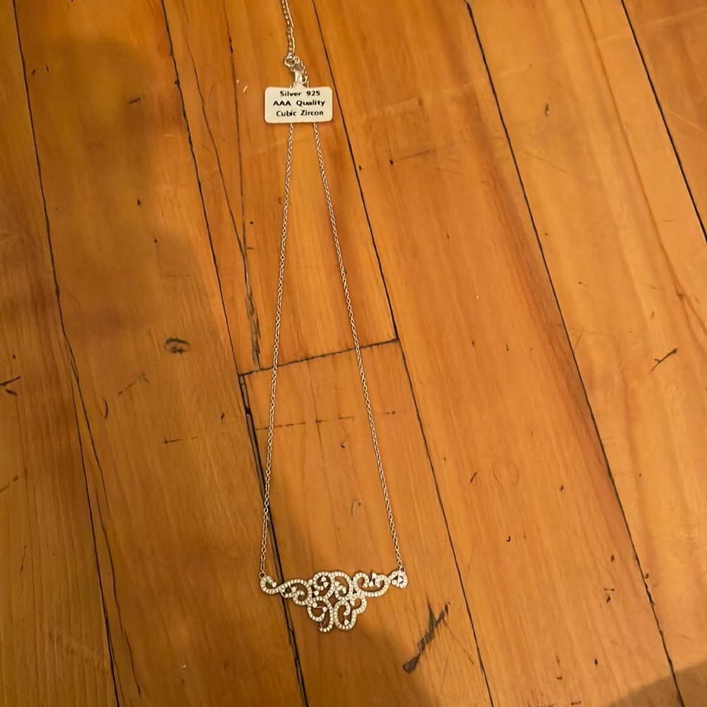 Silver necklace